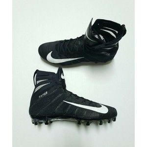 Nike Vapor Untouchable 3 Elite Football Cleats Black AO3006-010 Men's Size 12.5
